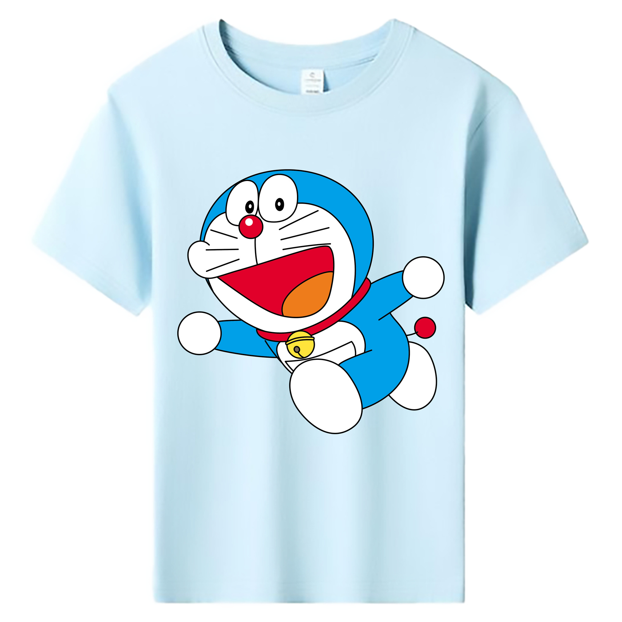 （画像用） ドラえもん Doraemon 綿100％キッズTシャツ（フロントプリント）